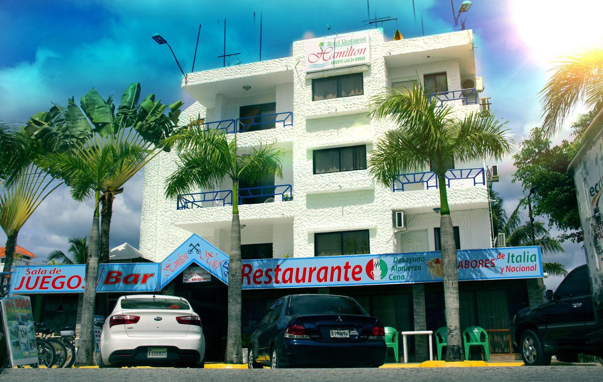 Hotel Restaurant Hamilton Boca Chica Exteriér fotografie